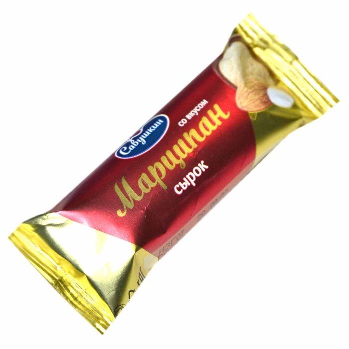 Сырок глазированный Савушкин марципановый 40гр м/у