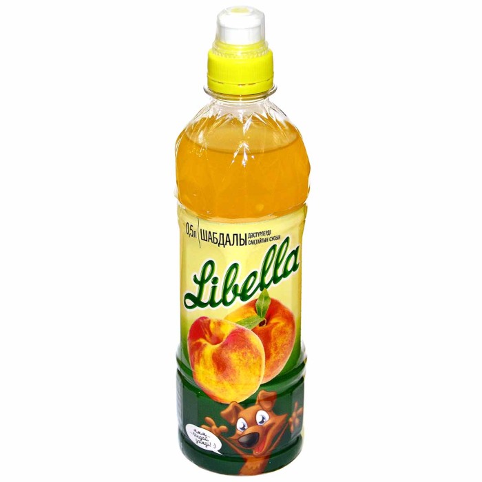 Напиток Libella персик негаз 0,5л пэт