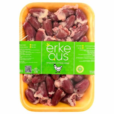 Сердце ERKE QUS подложка св/м