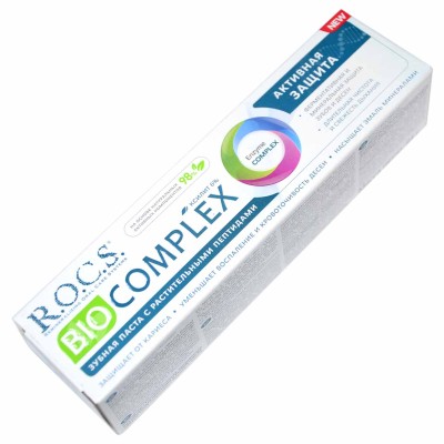 Паста зубная R.O.C.S Biocomplex активная защита 94гр к/у