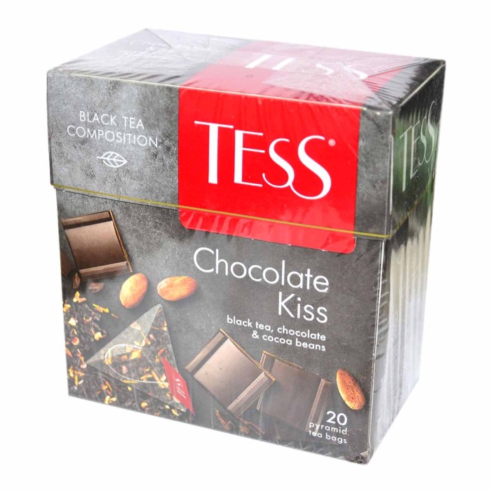 Чай Tess Chocolate Kiss черный 20*1,8гр к/у