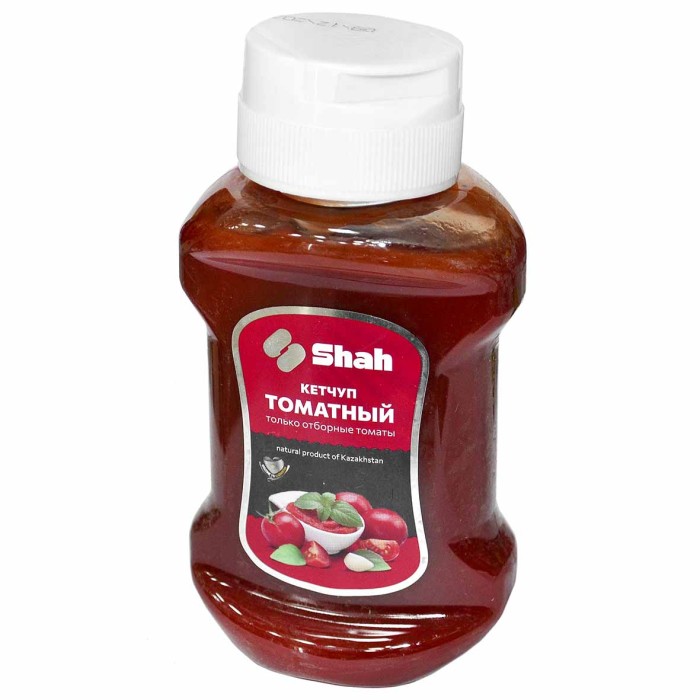 Кетчуп Shah Томатный 300гр пэт