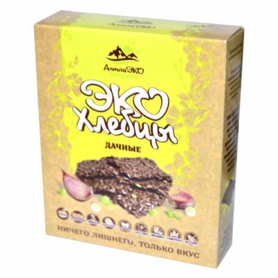 Хлебцы Эко Алтая Дачные 90гр к/у