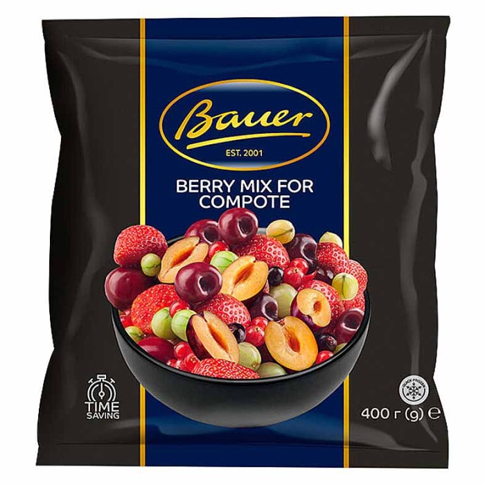 Смесь компотная Bauer 400гр м/у