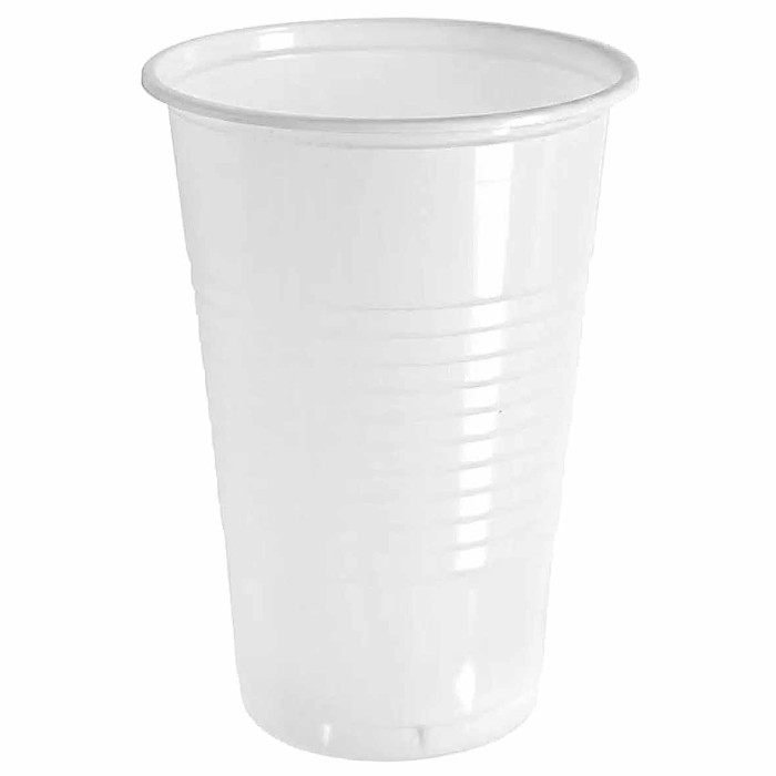Стакан Paclan Party пластик белый 0,2л*12шт м/у
