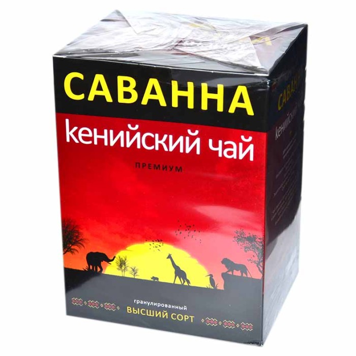 Чай Саванна Премиум кения черный 475гр к/у