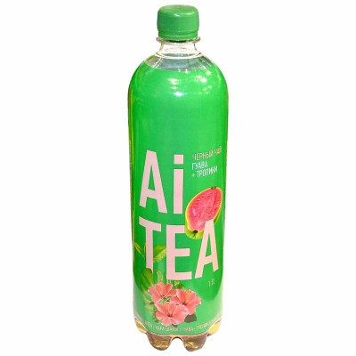 Чай Ai Tea гуава-тропические фрукты черный 1л пэт