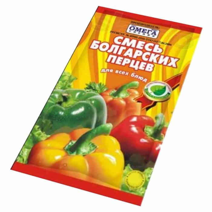 Приправа Омега смесь болгарских перцев 50гр м/у