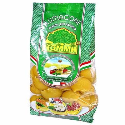 Макароны Кэмми рожок для начинки 300гр