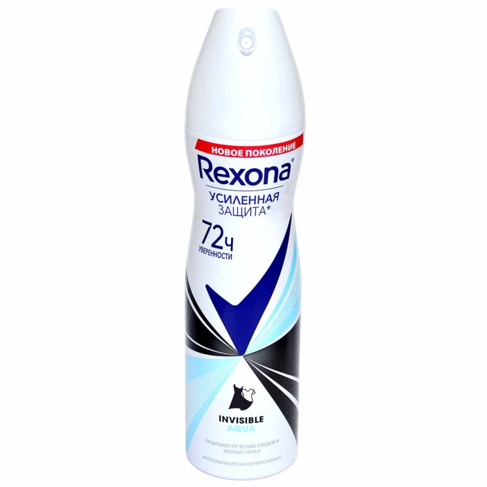 Дезодорант Rexona Невидимый аква 150мл ж/б