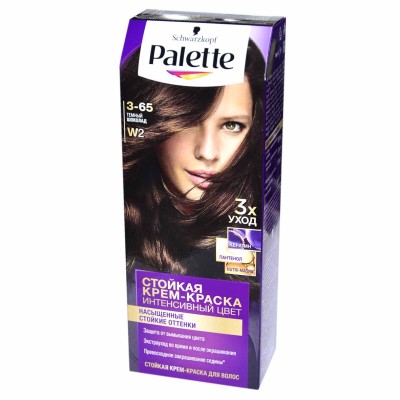 Краска для волос Palette ICC W2 Темный шоколад 110гр к/у П