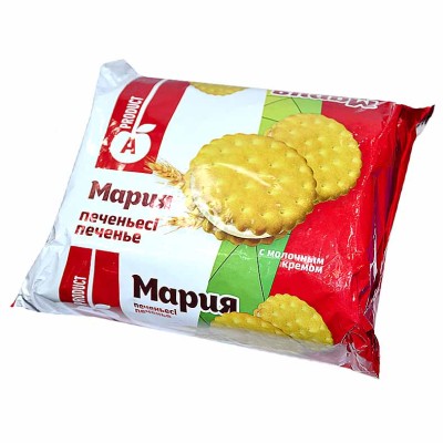 Печенье A-Product Мария с молочным кремом 360гр м/у