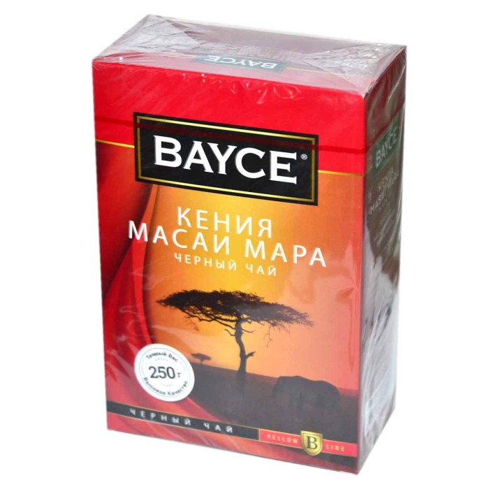Чай Bayce Masai Mara Кенийский черный 250гр к/у