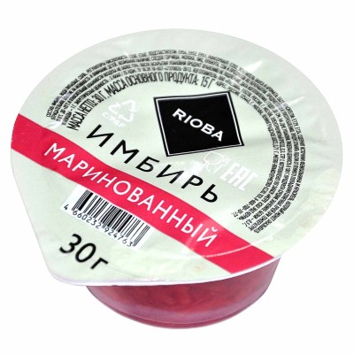 Имбирь Rioba маринованный 30гр