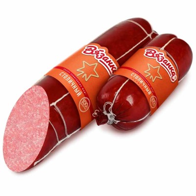 Колбаса в/к Стародворье Сервелат Столичный вязанка 0,35кг