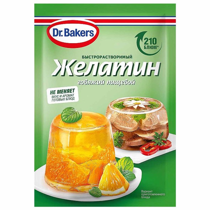 Желатин Dr.Bakers говяжий 20гр м/у