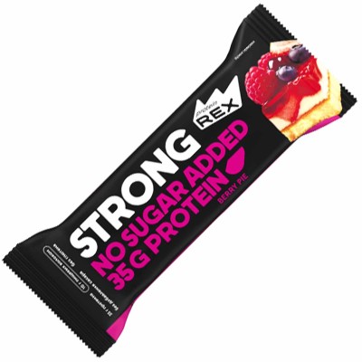 Батончик протеиновый Strong Ягодный пай 100гр м/у