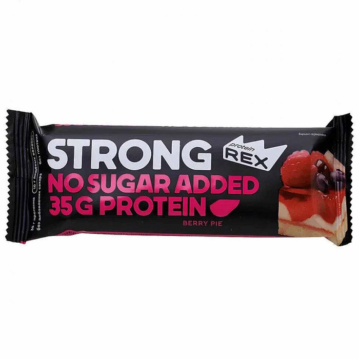 Батончик протеиновый Strong Ягодный пай 100гр м/у
