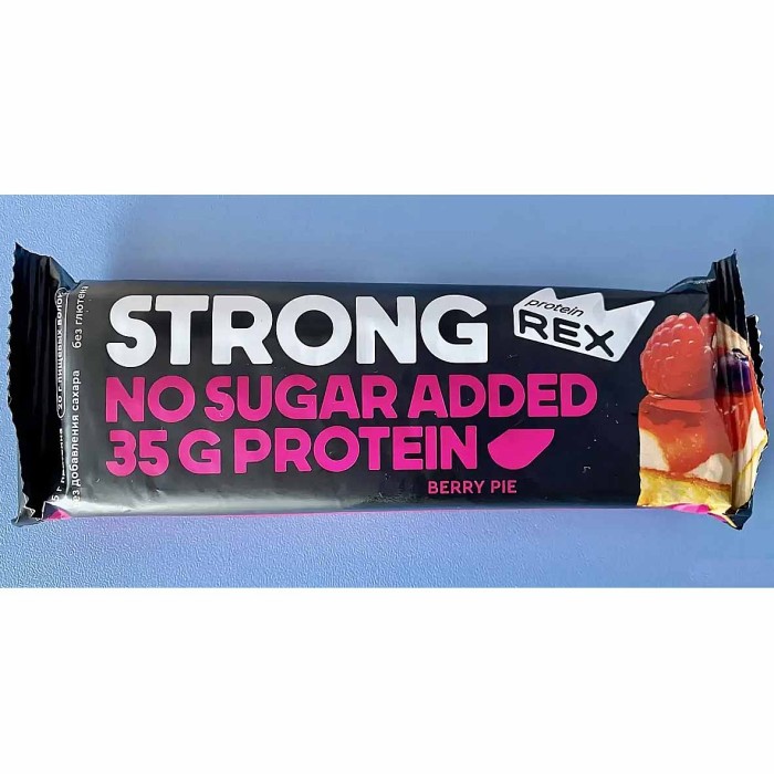 Батончик протеиновый Strong Ягодный пай 100гр м/у