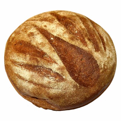 Хлеб ржано-пшеничный на кефире 1шт