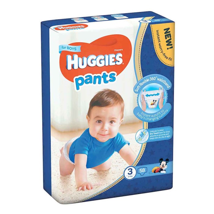 Трусики Huggies Pants 3 Boy Mega 58шт м/у