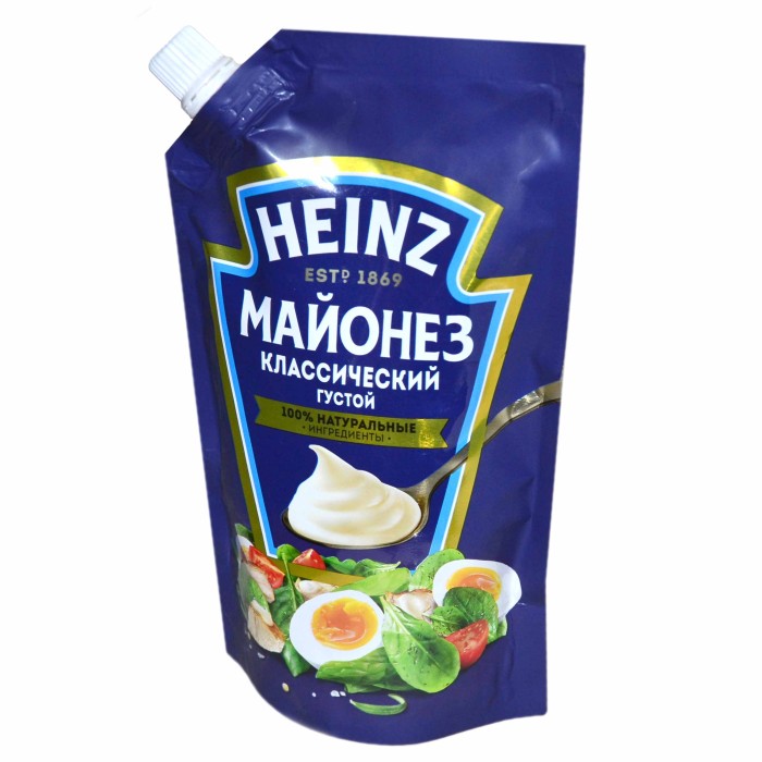 Майонез Heinz Классический 67% 350гр д/п