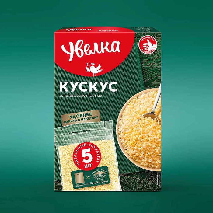Кускус Увелка 5*80гр к/у