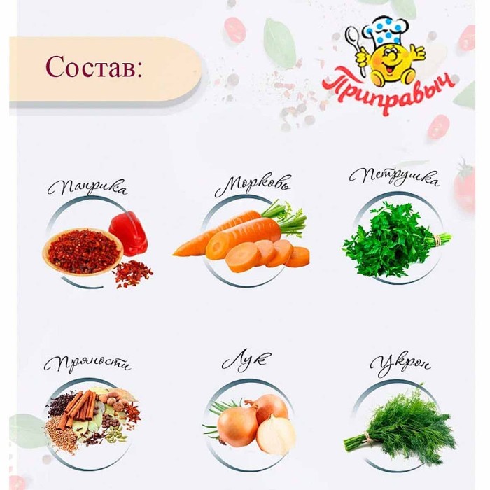 Приправа Приправыч универсальная для любых блюд 75гр м/у