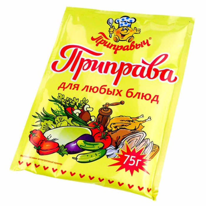 Приправа Приправыч универсальная для любых блюд 75гр м/у