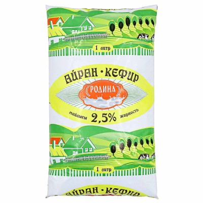 Кефир Родина 2,5% 1л м/у