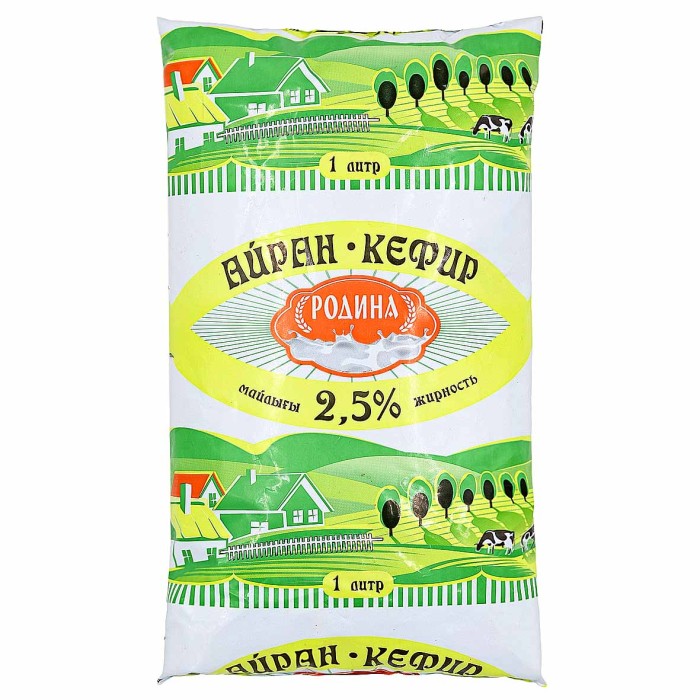 Кефир Родина 2,5% 1л м/у