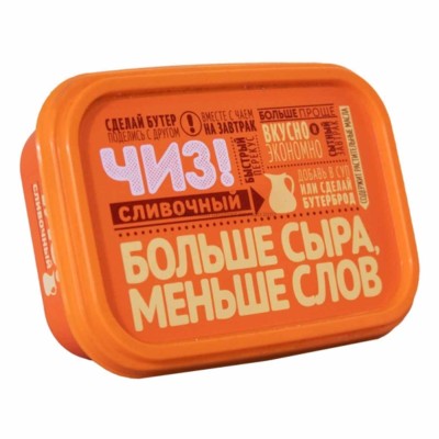 Сыр плавленый Чиз! Сливочный 180гр пэт