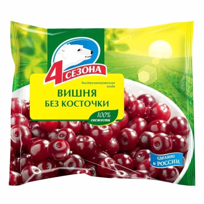 Ягода Вишня 4 Сезона б/к 300гр м/у