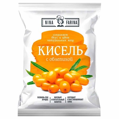 Кисель Яшкино облепиховый 110гр м/у