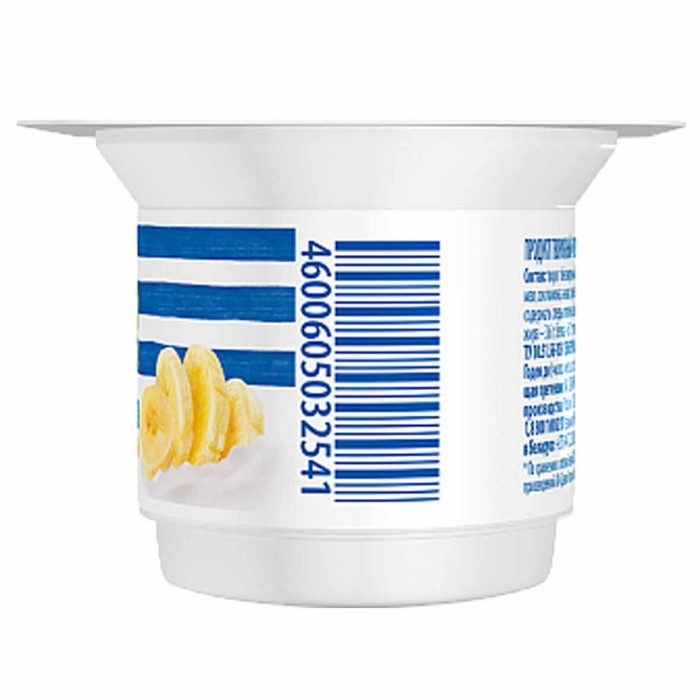 Творожок Простоквашино Ананас-Банан 3,6% 110гр пэт