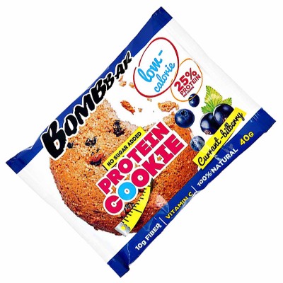 Печенье BombBar смородина-черника 40гр м/у