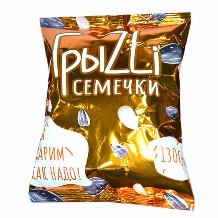 Семечки подсолнечника ГрыZLi жареные 130гр м/у