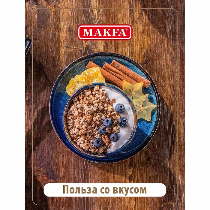 Хлопья Makfа 4 злака 400гр м/у