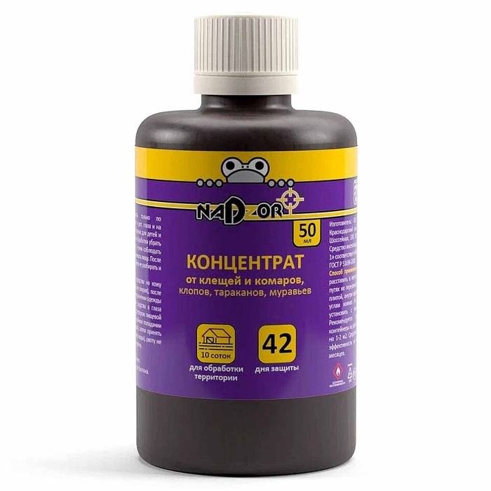 Концентрат Nadzor универсальный от всех насекомых 50мл артDIH00789