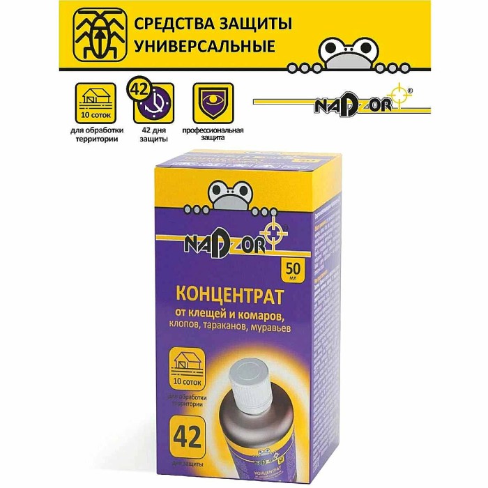 Концентрат Nadzor универсальный от всех насекомых 50мл артDIH00789