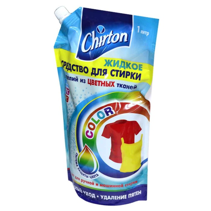Гель для стирки Chirton изделий из цветных тканей 1л д/п