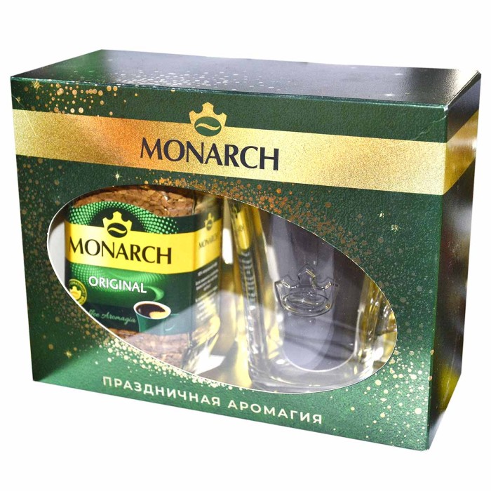 Кофе Jacobs Monarch Original растр 95гр +чашка в подарок к/у