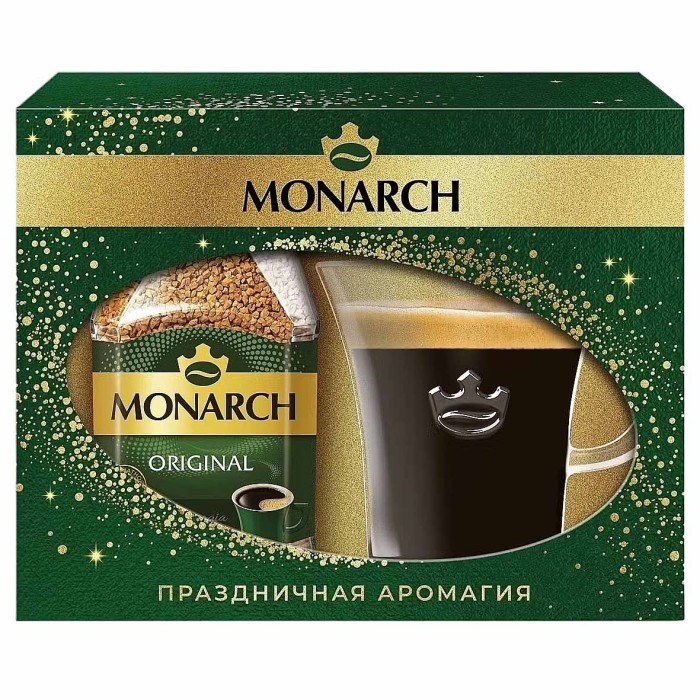 Кофе Jacobs Monarch Original растр 95гр +чашка в подарок к/у