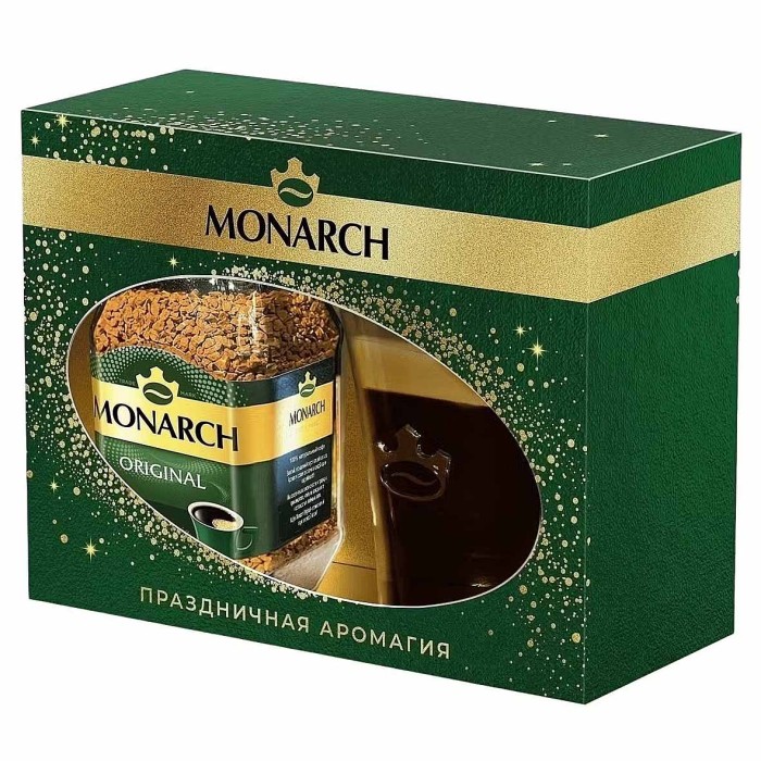 Кофе Jacobs Monarch Original растр 95гр +чашка в подарок к/у