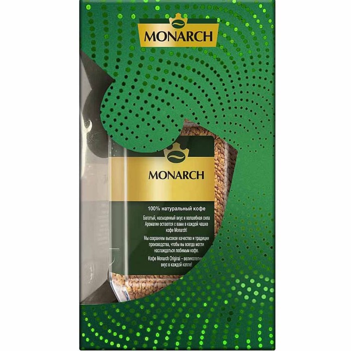 Кофе Jacobs Monarch Original растр 95гр +чашка в подарок к/у