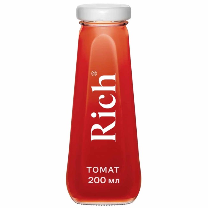 Сок Rich томатный 0,2л ст/б