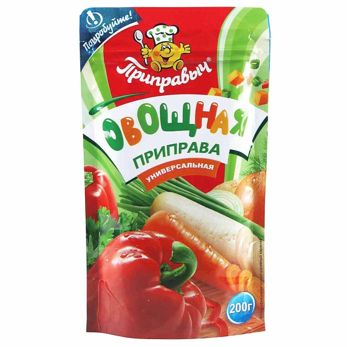 Приправа Приправыч универсальная овощная 200гр м/у