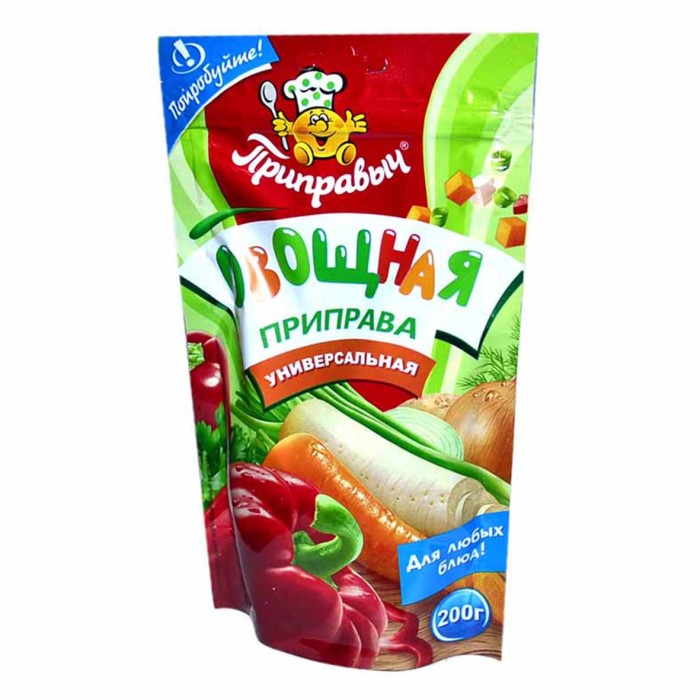 Приправа Приправыч универсальная овощная 200гр м/у
