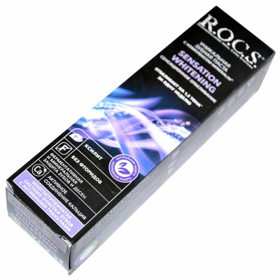 Паста зубная R.O.C.S Extreme fresh сенсационное отбеливание 74гр к/у