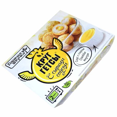 Круггетсы Горячая штучка с сырным соусом 250гр к/у